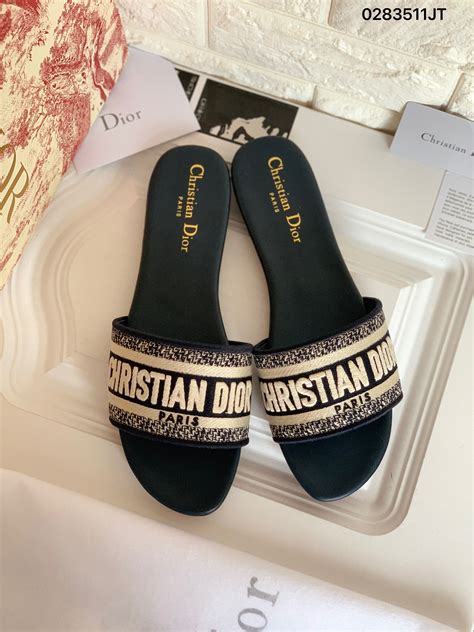 dior slippers womens|christian dior female slippers.